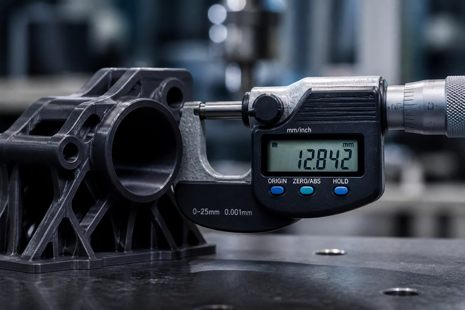 High precision measurement tools on a production floor