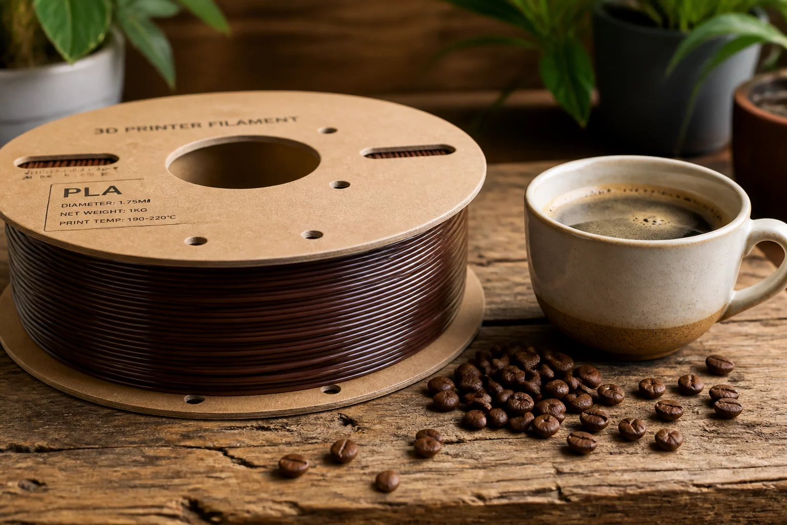 eSUN Releases PLA Coffee Sustainable Filament